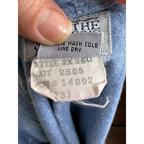 Vintage 90's Marithe Francois Girbaud Overshirt Chore Jacket Size Medium - Picture 7 of 8